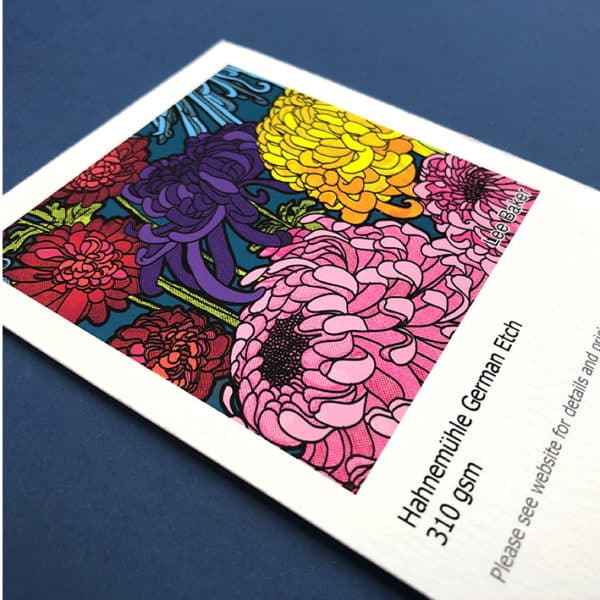 Hahnemuhle German Etch 310 gsm giclee paper sample